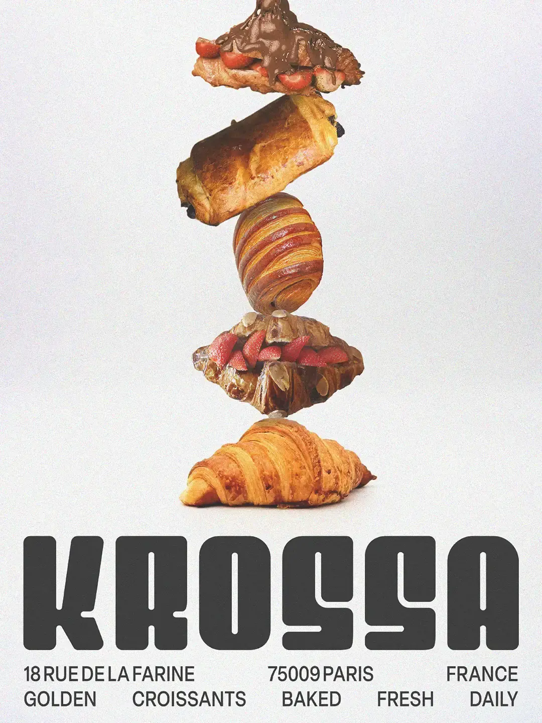 Krossa Editorial Print Layout