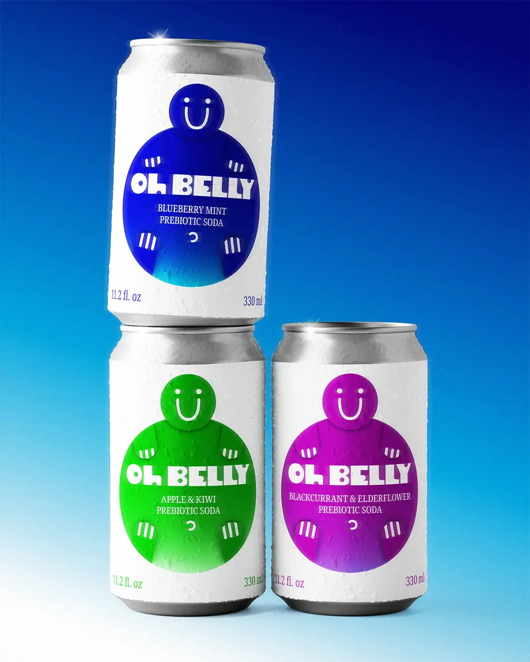 Oh Belly Stacked Cans