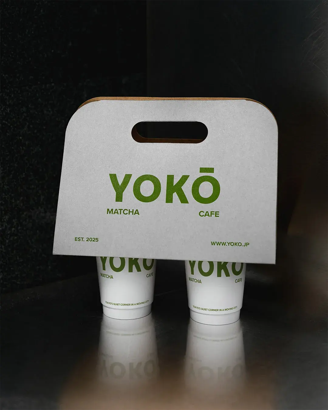 YOKŌ Takeaway Cups & Cup Holder