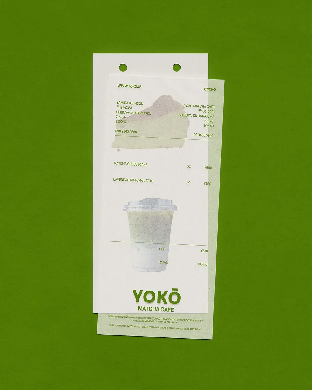 YOKŌ Receipt