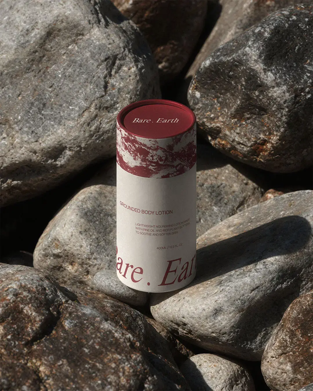 Bare . Earth Grounded Body Lotion Tube Container