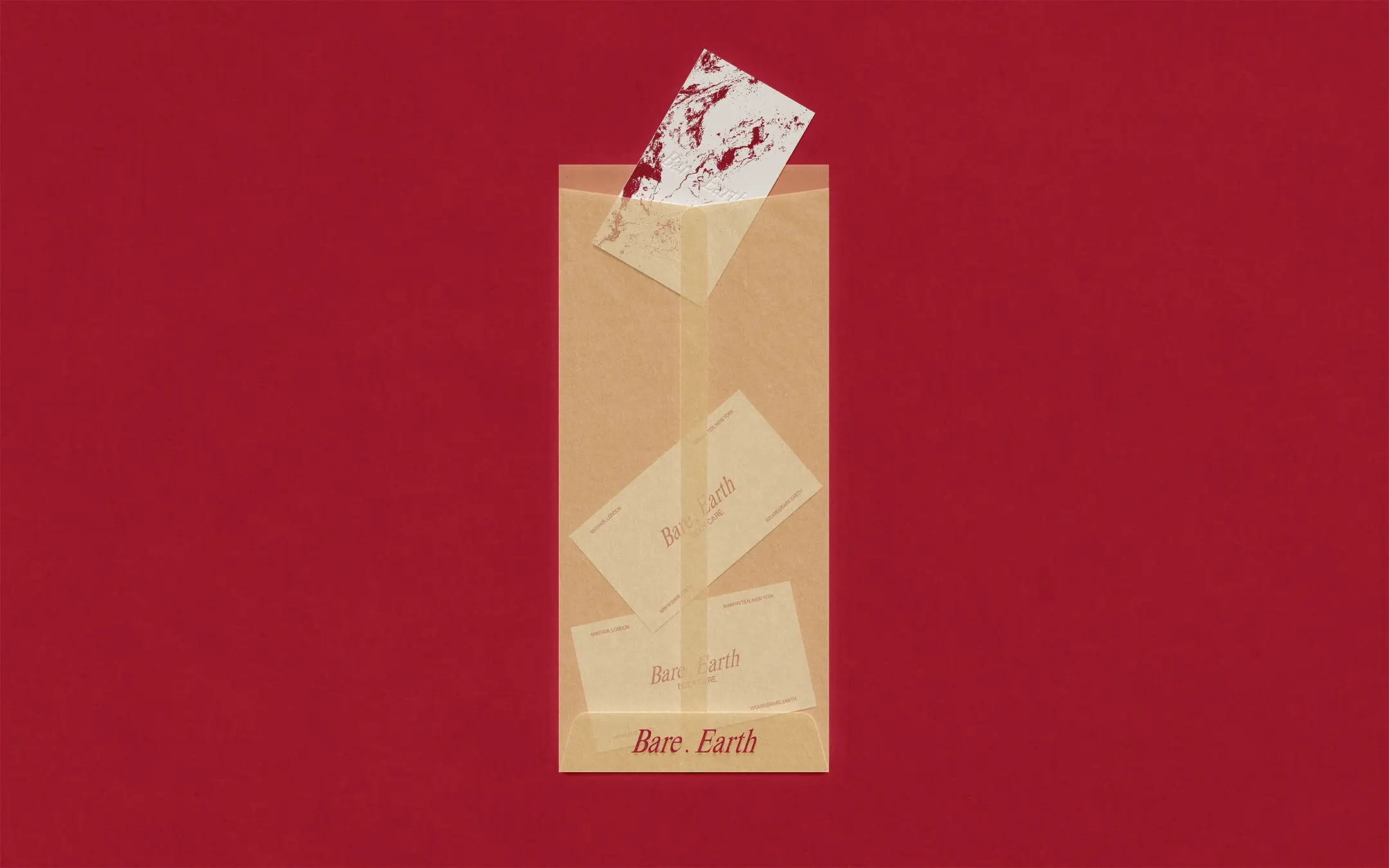 Bare . Earth Business Cards